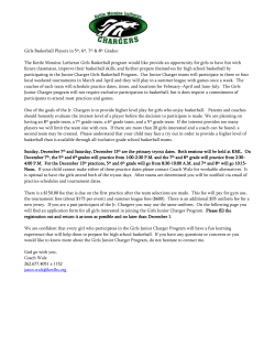 Girls Basketball Players - Kettle Moraine Lutheran High School