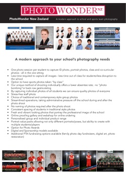 A modern approach to your school`s photography
