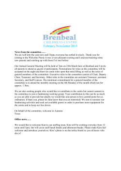February-newsletter - Brenbeal Children`s Centre