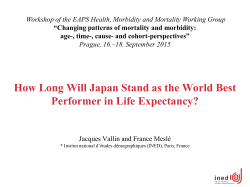 Maximum Life Expectancy and highest age