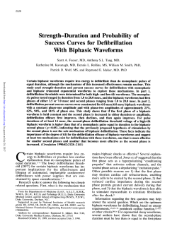 Strength-Duration and Probability of Success Curves