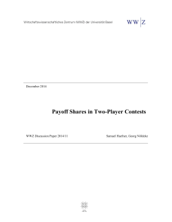 Payoff Shares in Two-Player Contests - WWZ