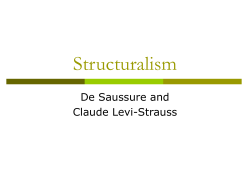 Structuralism