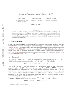 Query-to-Communication Lifting for BPP