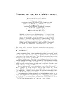Nilpotency and Limit Sets of Cellular Automata