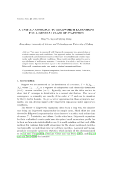 a unified approach to edgeworth expansions for a general class of
