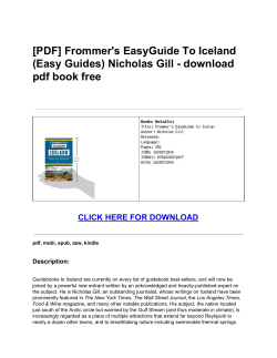 Frommer`s EasyGuide To Iceland (Easy Guides)