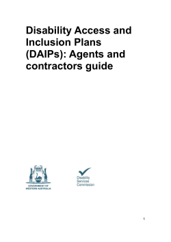 DAIPs Agents and Contractors Guide