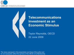 Broadband deployment and policy