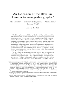 An Extension of the Blow-up Lemma to arrangeable graphs