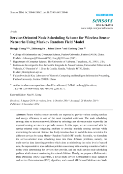 Service-Oriented Node Scheduling Scheme for Wireless