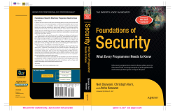 Foundations of - Encode Explorer