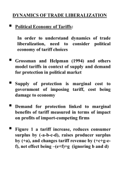Dynamics of Trade Liberalization