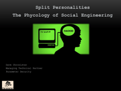 About Me Security Practitioner Ethical Hacker Forensic Investigator