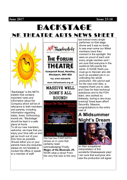 June 2005 - NK Theatre Arts