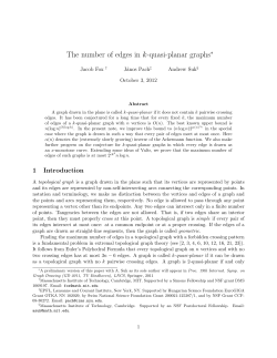 The number of edges in k-quasi-planar graphs