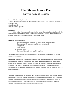 Alice Momm LS Lesson - Visual Arts Center of New Jersey