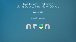DonorSearch Prospect Research