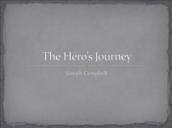 the hero`s journey presentation