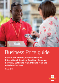 Business Price guide