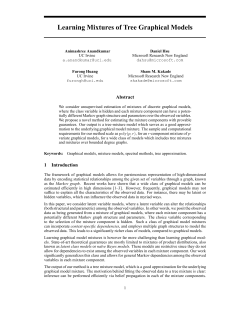 Learning Mixtures of Tree Graphical Models