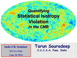 Statistical isotropy violation in the CMB