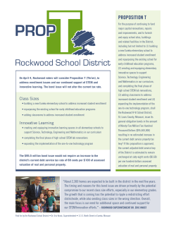 proposition t - Rockwood School District