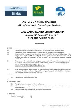 SI Template - Lark Class Owners Association