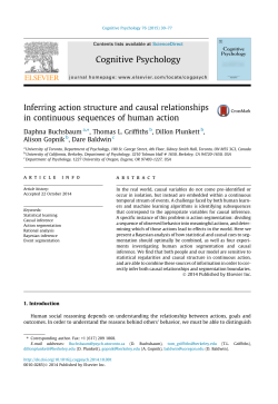 Inferring action structure and causal relationships in