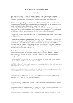 How Holy is the Disjunctivist Grail