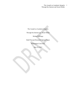 a copy of DiDiego`s Research Paper