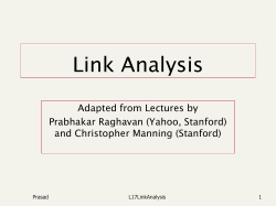 Link Analysis