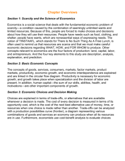 the circular flow of economic activity