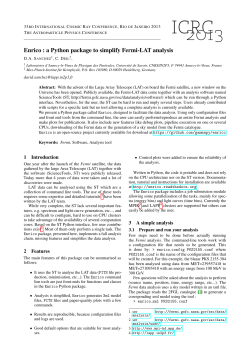 Enrico : a Python package to simplify Fermi-LAT analysis