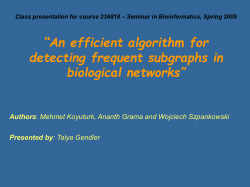 An efficient algorithm for detecting frequent1