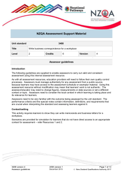 3488 Assessor guidelines