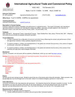 principles of agricultural microeconomics