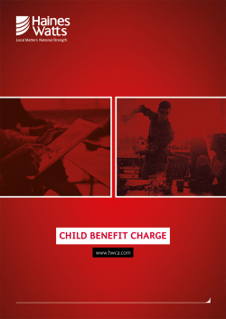CHILD BENEFIT CHARGE