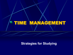 time management - HCC Learning Web