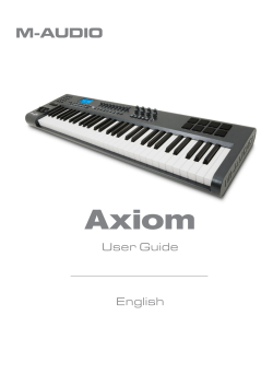 Axiom User Guide