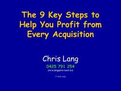 All About Successful Private SYNDICATES