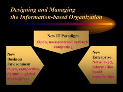 The New IT Paradigm