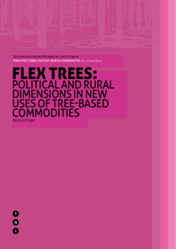 flex trees - Transnational Institute