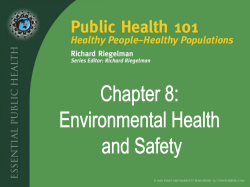Chapter 8 Scenarios Environment, Health, and Safety
