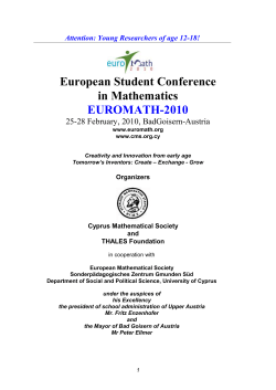 2ND Mediterranean Conference