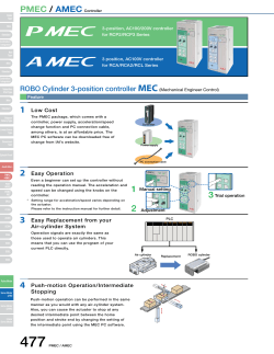 ROBO Cylinder 3-position controller MEC(Mechanical Engineer