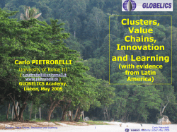 presentation - Globelics Academy
