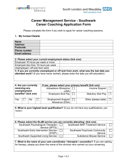 Individual Career Management Service
