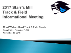 Uniforms and Meet Warm-ups