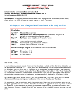apr20 17 - Camelford Primary School